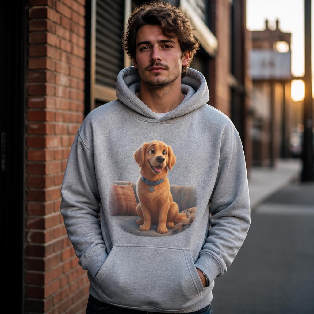 Persona con camiseta estilo Pixar 3D